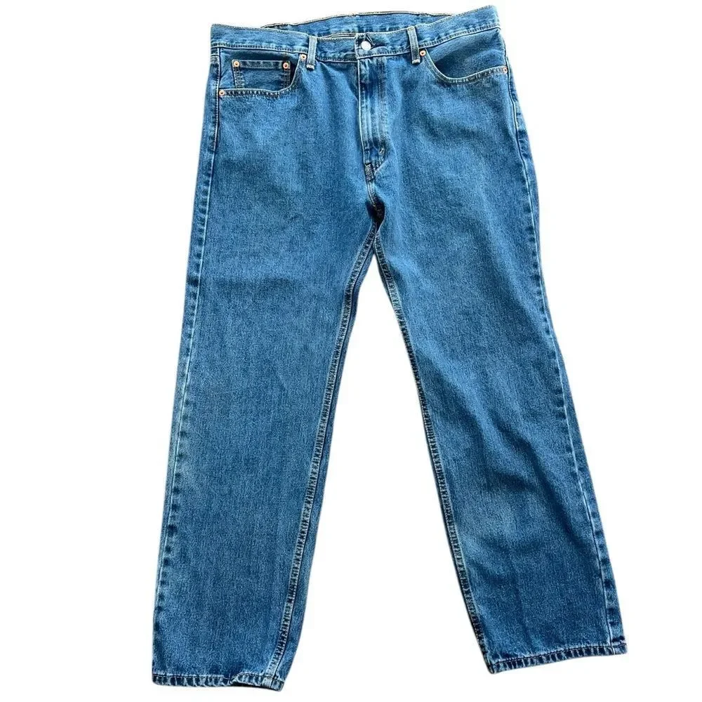 Levi’s 505 Regular Fit Jeans Men’s W40 L32 | Classic Straight Leg Denim |